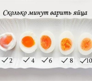 Сколько варить яйца?